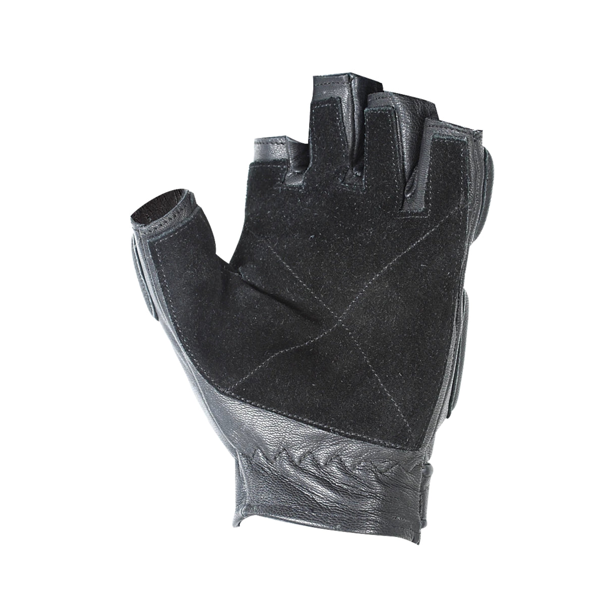 Voodoo Tactical Rapid Rapel Gloves – Half Finger Leather Tactical Gloves