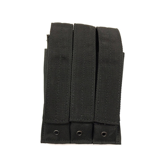 Tactical MOLLE Hook and Loop 3 Mag Pouch