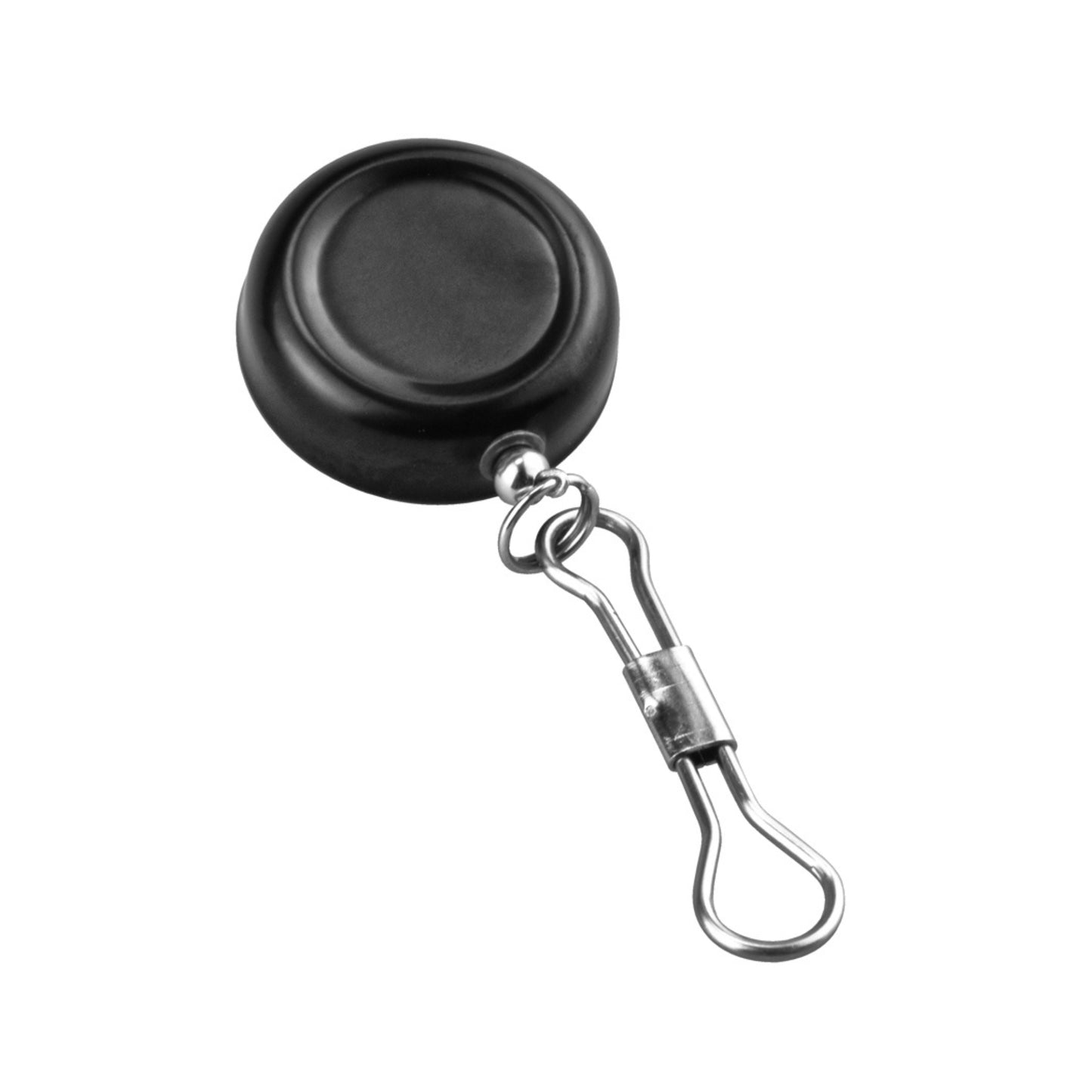1" Retractable Pull Reel – Durable Clip-On Badge & Key Holder