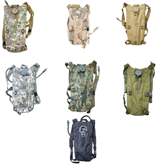 Hydration Backpack System with 2.5L (84 oz) Bladder – Tactical Water Pack