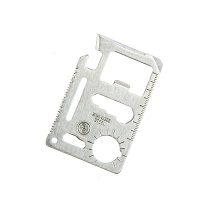 11-Function Stainless Steel Survival Pocket Tool