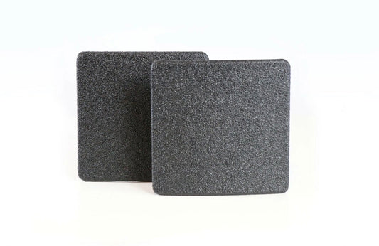 Body Armor AR500 Plates Set Of Two 6x6 (Side Plates)