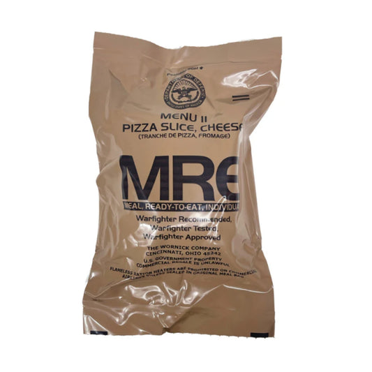Military MRE Single Meal (Cheese Pizza Slice)