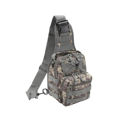 Tactical Crossbody CCW Sling Bag – Waterproof MOLLE EDC Chest Pack with Multi-Compartment Storage