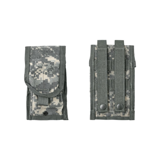 2 Pack USGI Molle Double 30 Round Mag Pouch ACU Digital Camo