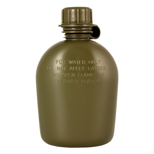 G.I. Type 1-Quart 3-Piece Canteen – Military-Style Field Hydration