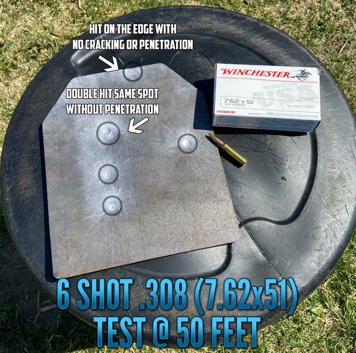 Down Range Body Armor AR500 Level-3 Plate Set