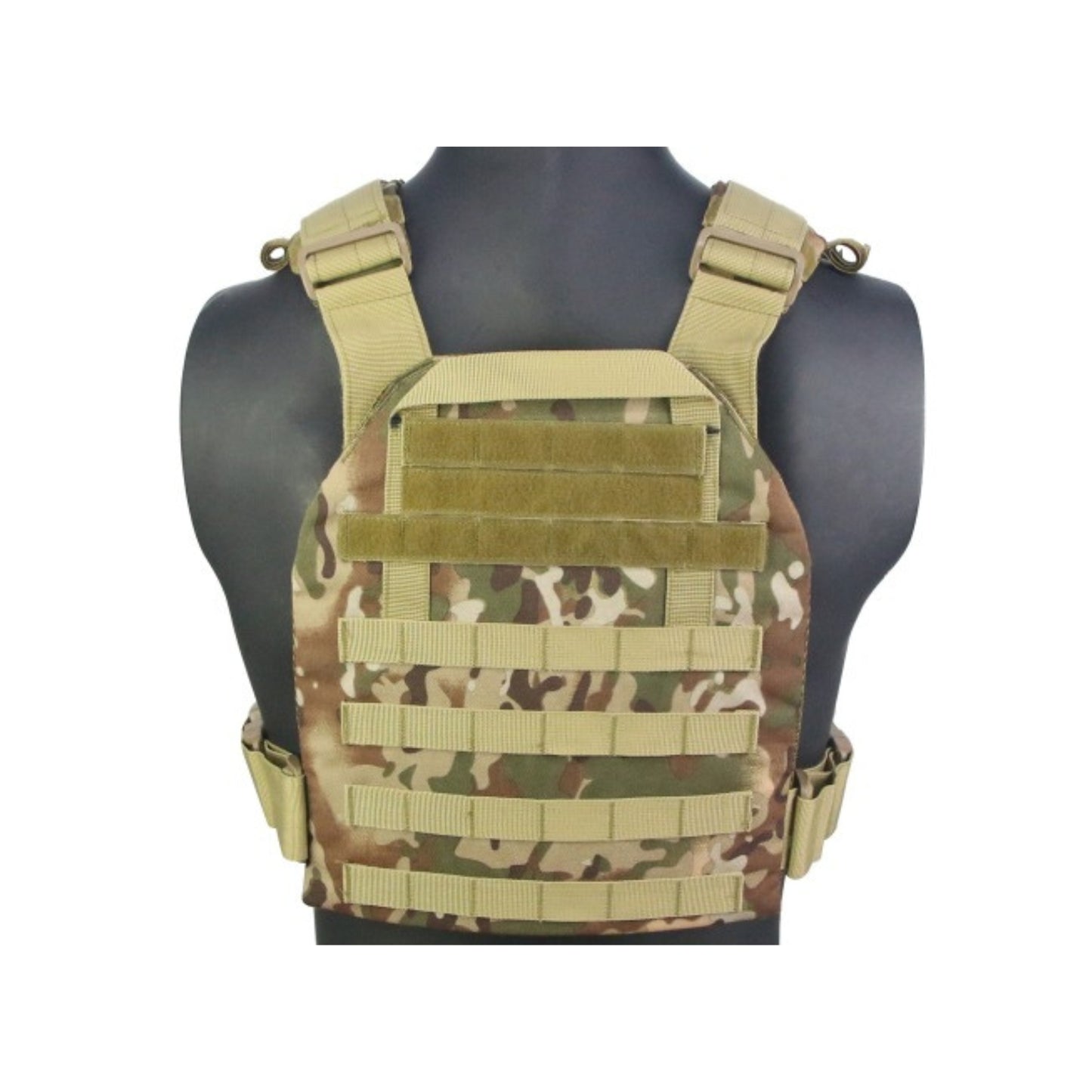 Ghostline Plate Carrier – Tactical Vest with MOLLE, Quick Release & Drag Handle