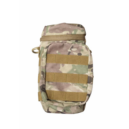 Juice Box Tactical MOLLE Utility Pouch – Compact Dual Pocket Gear Pouch with Bladder Port