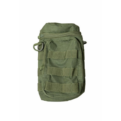 Juice Box Tactical MOLLE Utility Pouch – Compact Dual Pocket Gear Pouch with Bladder Port