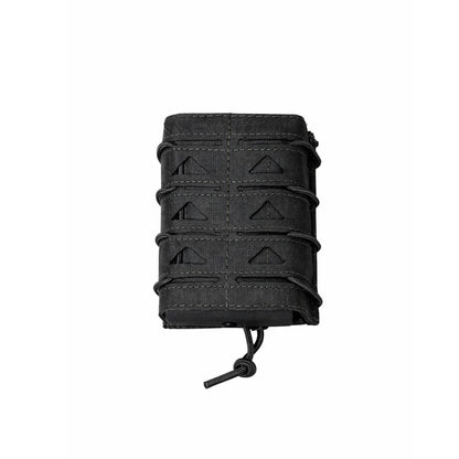 Laser Cut Adjustable .556 / .223 Rifle Magazine Pouch – MOLLE Tactical Mag Holder with Custom Retention