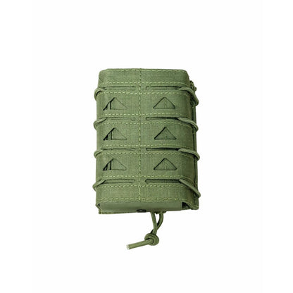 Laser Cut Adjustable .556 / .223 Rifle Magazine Pouch – MOLLE Tactical Mag Holder with Custom Retention
