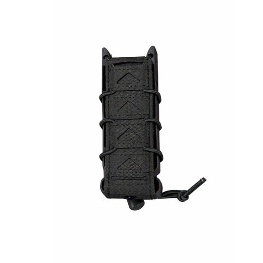 Laser Cut Large Single Pistol Magazine Pouch – MOLLE Tactical Handgun Mag Holder