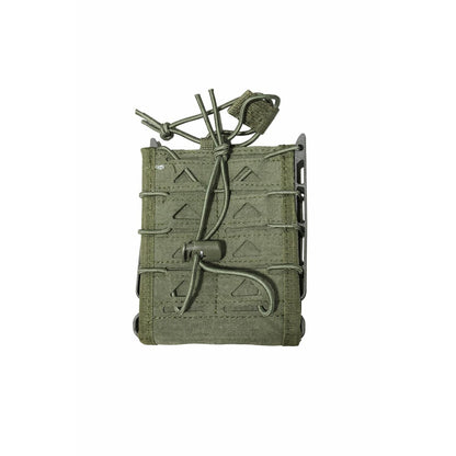 Laser Cut .308 / AR-10 Rifle Magazine Pouch – MOLLE Tactical Mag Holder for Heavy Caliber Loadouts