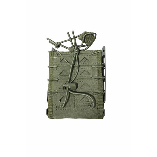 Laser Cut .308 / AR-10 Rifle Magazine Pouch – MOLLE Tactical Mag Holder for Heavy Caliber Loadouts