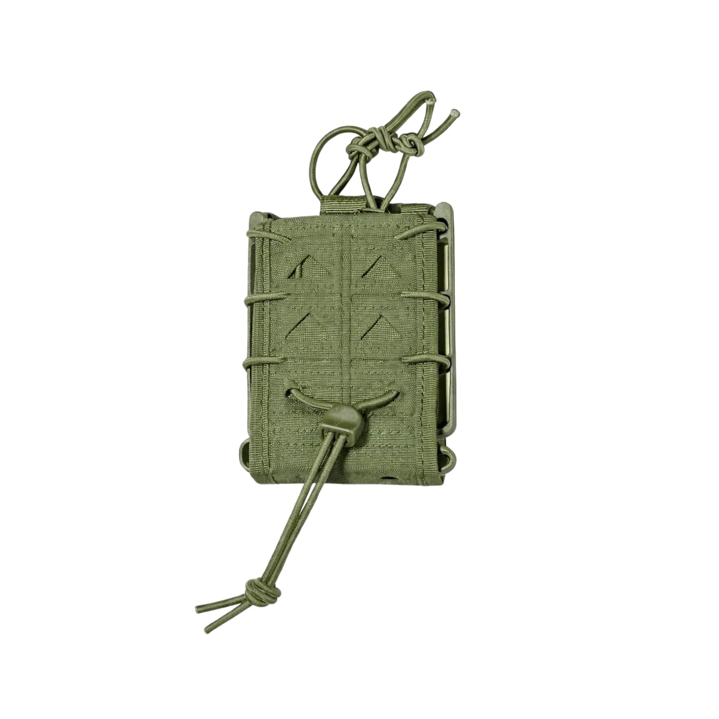 Laser Cut Tall .556 / .223 Rifle Magazine Pouch – MOLLE Tactical Mag Carrier