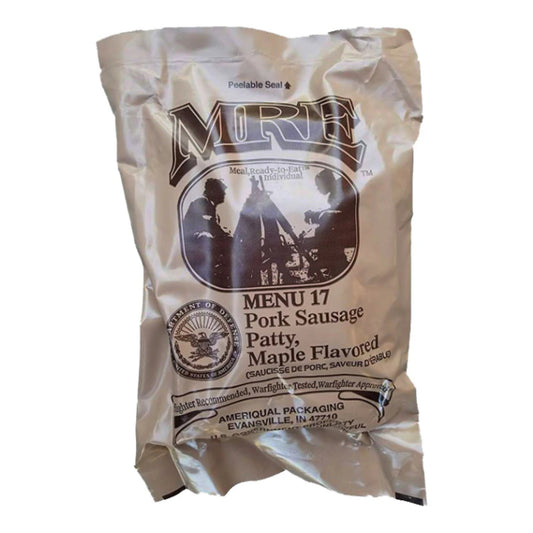 Military MRE Single Meal (Maple Sausage Patty)