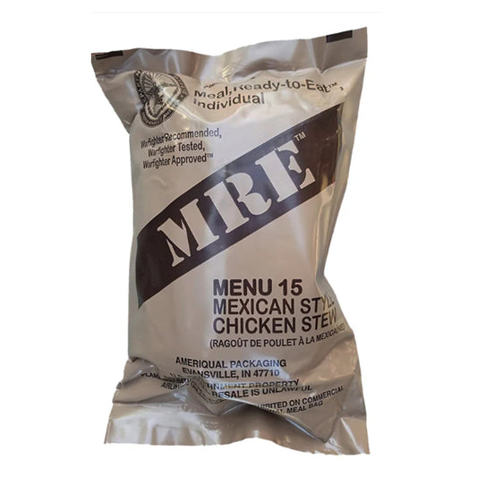 Military MRE Single Meal (Mexican Style Chicken Stew )