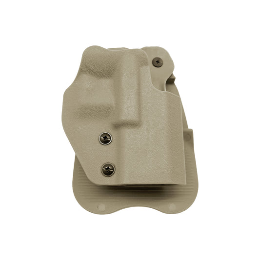 Open Top Quick Draw OWB Paddle Holster – Tactical Open Carry & Concealed Carry Pistol Holster