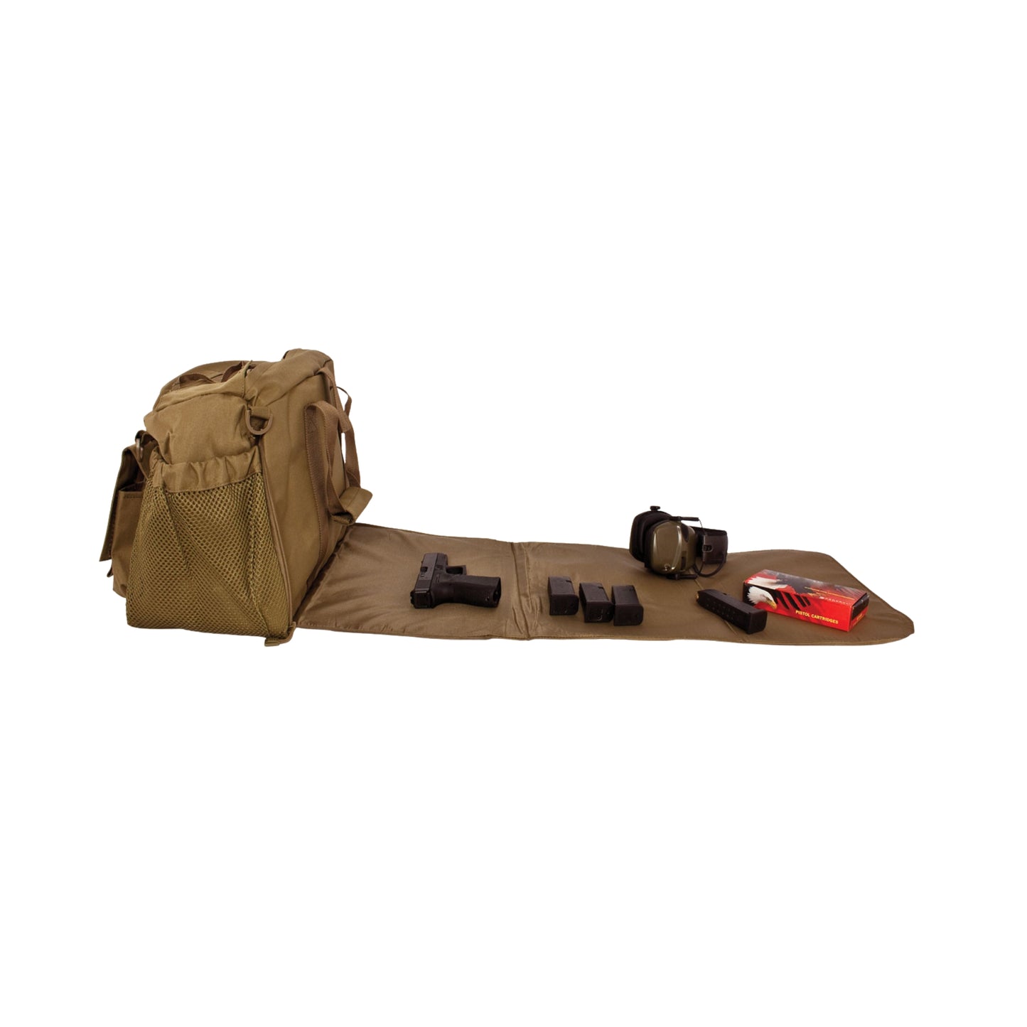 Deluxe Range Bag – 30L Tactical Shooting Range Bag with Magazine Pouches