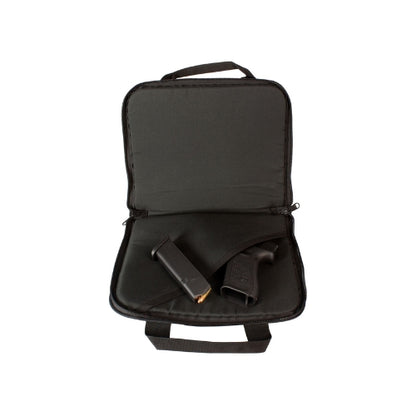 Deluxe Single Pistol Case – Padded & Lockable Firearm Storage