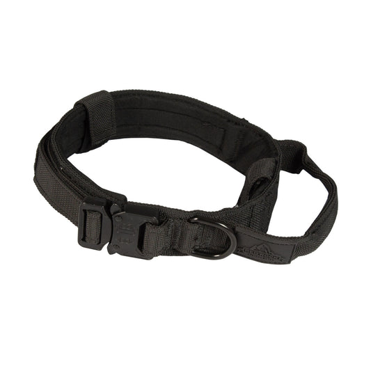 Red Rock K9 Tactical Collar with Handle & Quick-Release Buckle