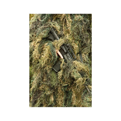 5-Piece Ghillie Suit – Lightweight Woodland Hunting Camouflage
