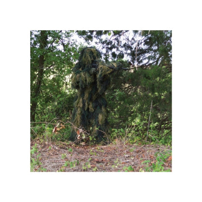 5-Piece Ghillie Suit – Lightweight Woodland Hunting Camouflage