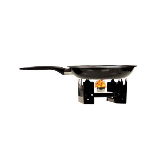 Folding Camp Stove with Fuel Tablets – Compact Tactical Field Cooking Stove