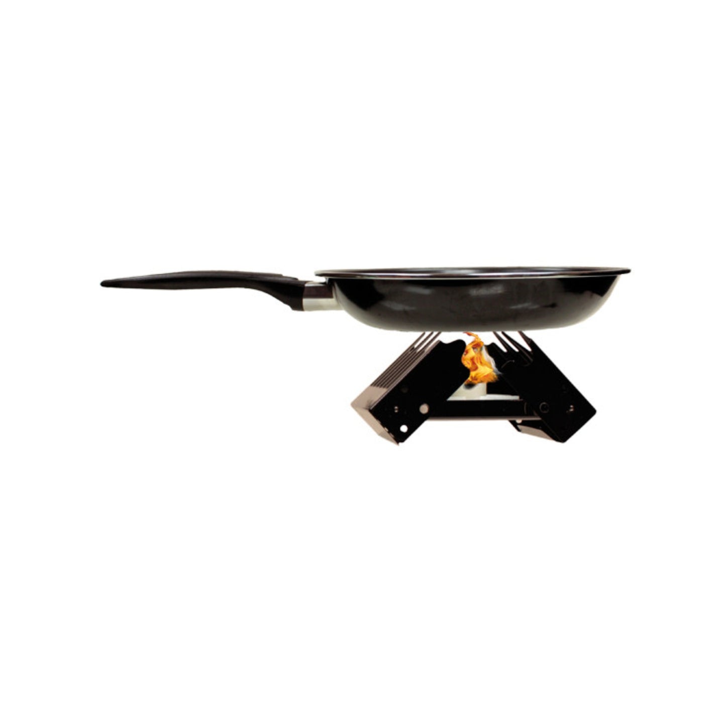 Folding Camp Stove with Fuel Tablets – Compact Tactical Field Cooking Stove