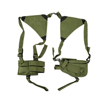 Tactical Shoulder Holster System – Dual Carry Rig with Magazine Pouch & Adjustable Fit