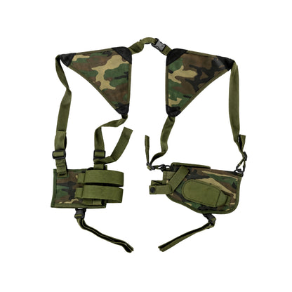 Tactical Shoulder Holster System – Dual Carry Rig with Magazine Pouch & Adjustable Fit