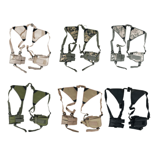 Tactical Shoulder Holster System – Dual Carry Rig with Magazine Pouch & Adjustable Fit