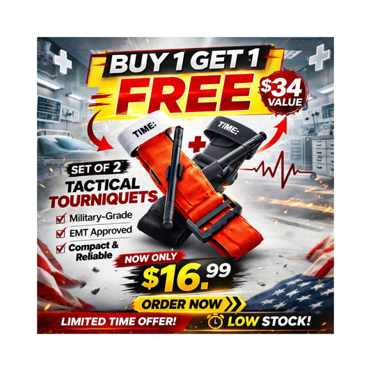 Buy One Get One FREE Tactical Tourniquets