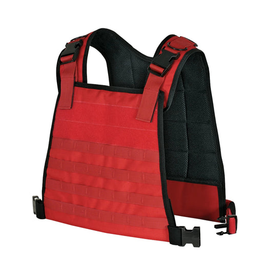 Voodoo Tactical Instructor High Visibility Plate Carrier – Adjustable Training Vest with Removable Patches