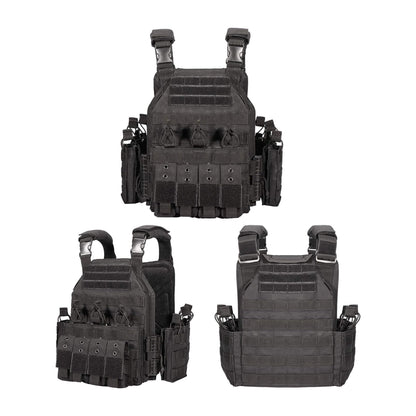 Quick Detach Tactical Vest – MOLLE Hunting Vest with Multi-Pocket Storage | One Size Fits Most