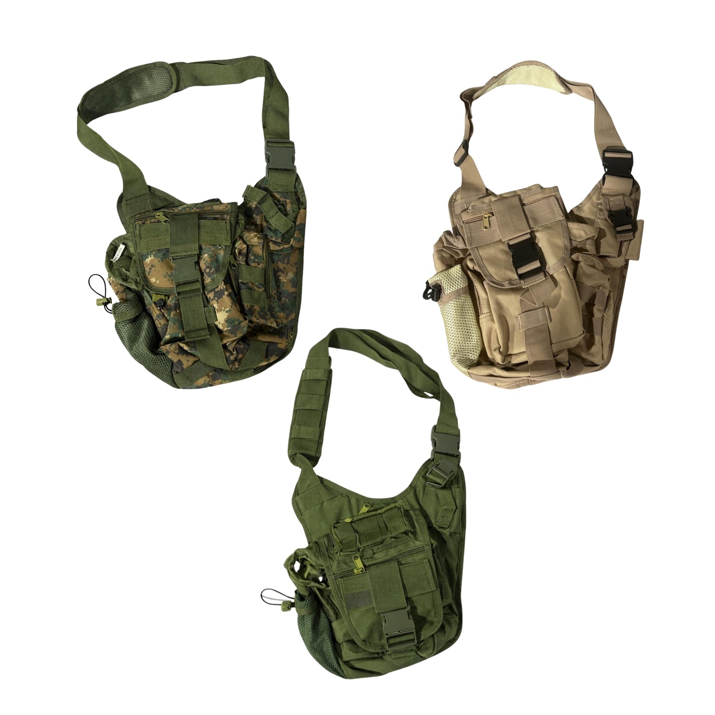Tactical Crossbody Side Bag – Compact EDC Pack for Travel, Range & Everyday Carry