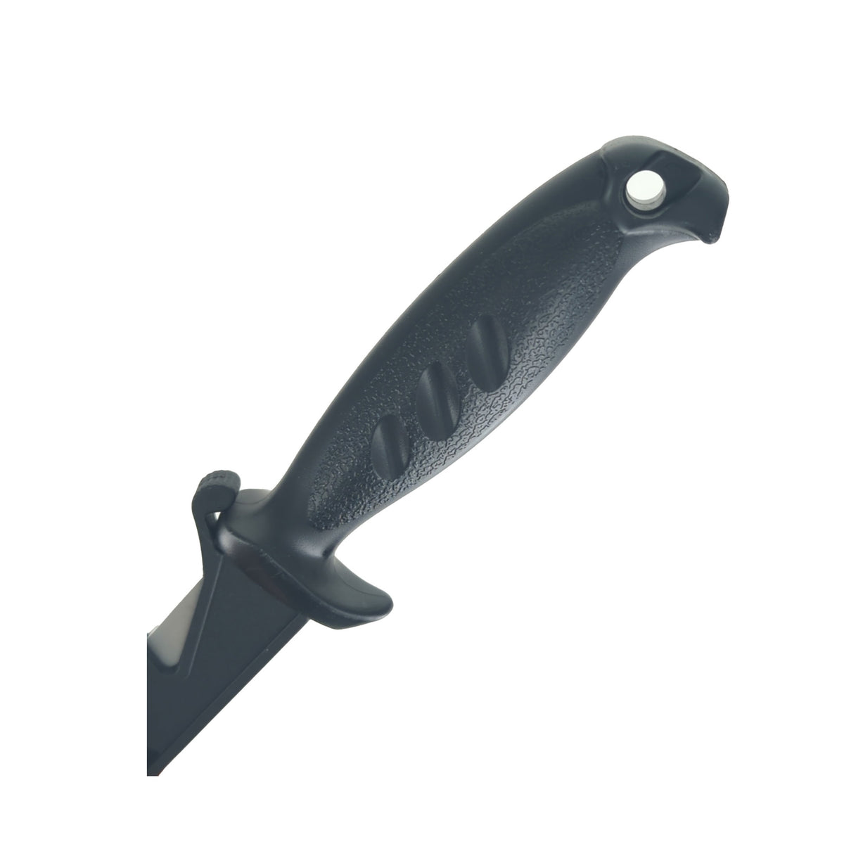 11" Black Fillet Knife with Hard Sheath – 6.25" Stainless Steel Blade