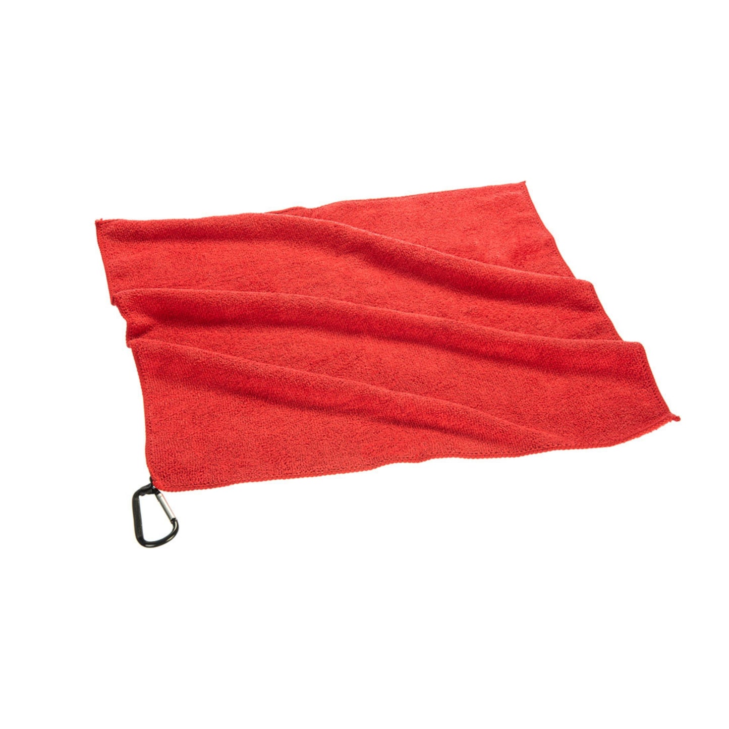 Microfiber Fish & Bait Towel with Carabiner – 16" x 16"