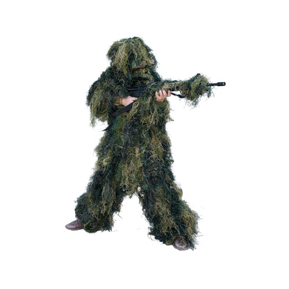 5-Piece Ghillie Suit – Lightweight Woodland Hunting Camouflage