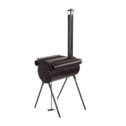 Great Northern Compact Camp Stove – Portable Wood Burning Camping Stove for Outdoor Cooking & Heating