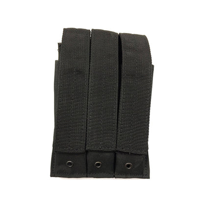 Tactical MOLLE Hook and Loop 3 Mag Pouch