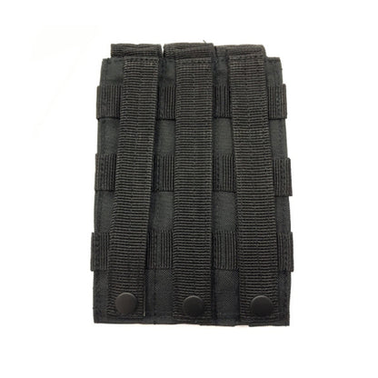 Tactical MOLLE Hook and Loop 3 Mag Pouch