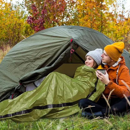 Life Bivy Emergency Survival Sleeping Bag | Mylar Thermal Survival Shelter | Lightweight Emergency Bivy