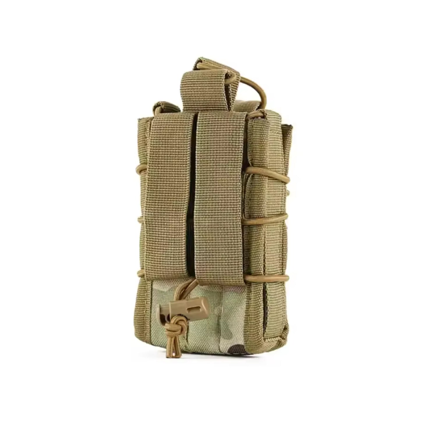 Universal Piggyback Elastic Mag Pouch – MOLLE Rifle & Pistol Magazine Pouch