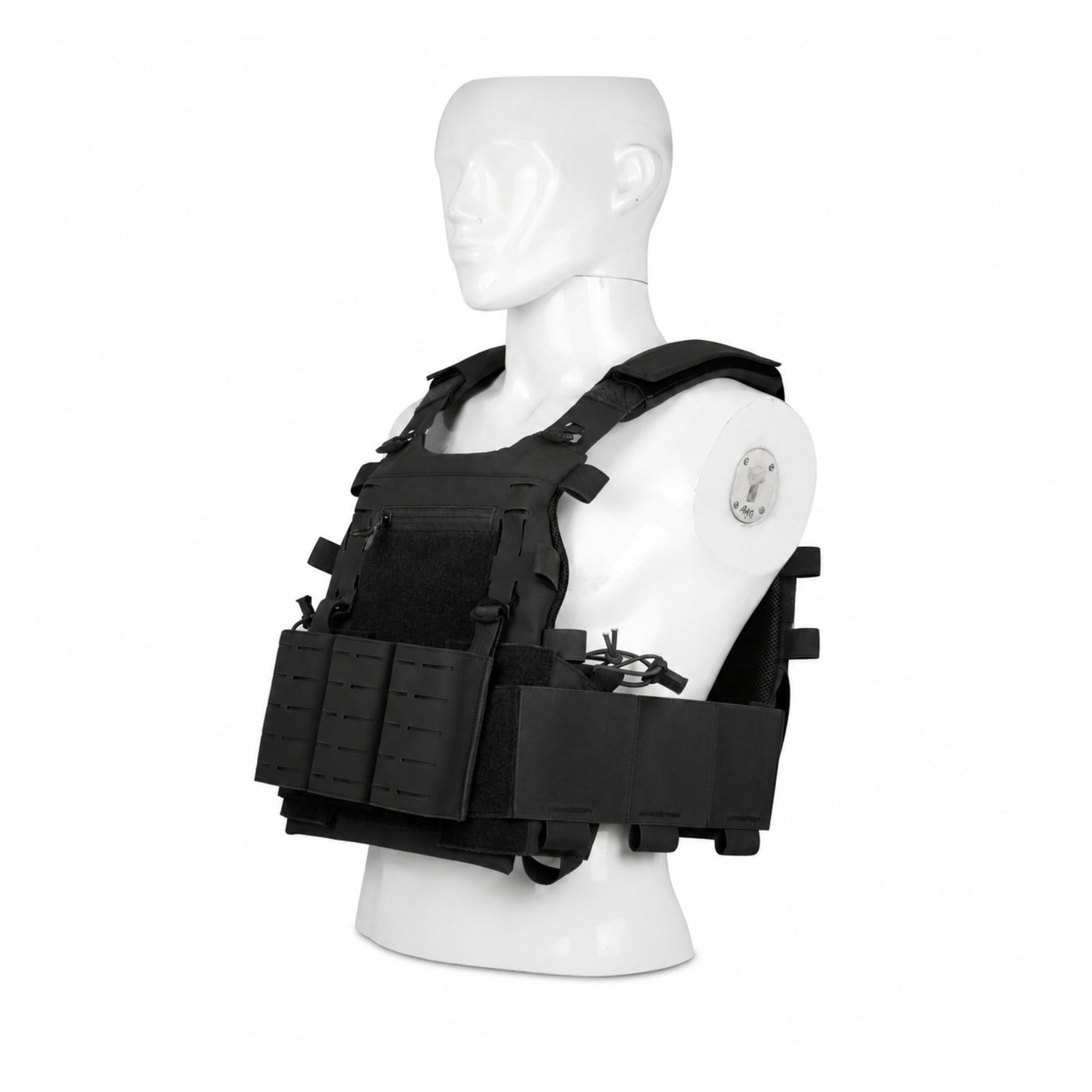 RapidFlex Tactical Vest with Pouches – Quick Release Lightweight Vest with Elastic Sides