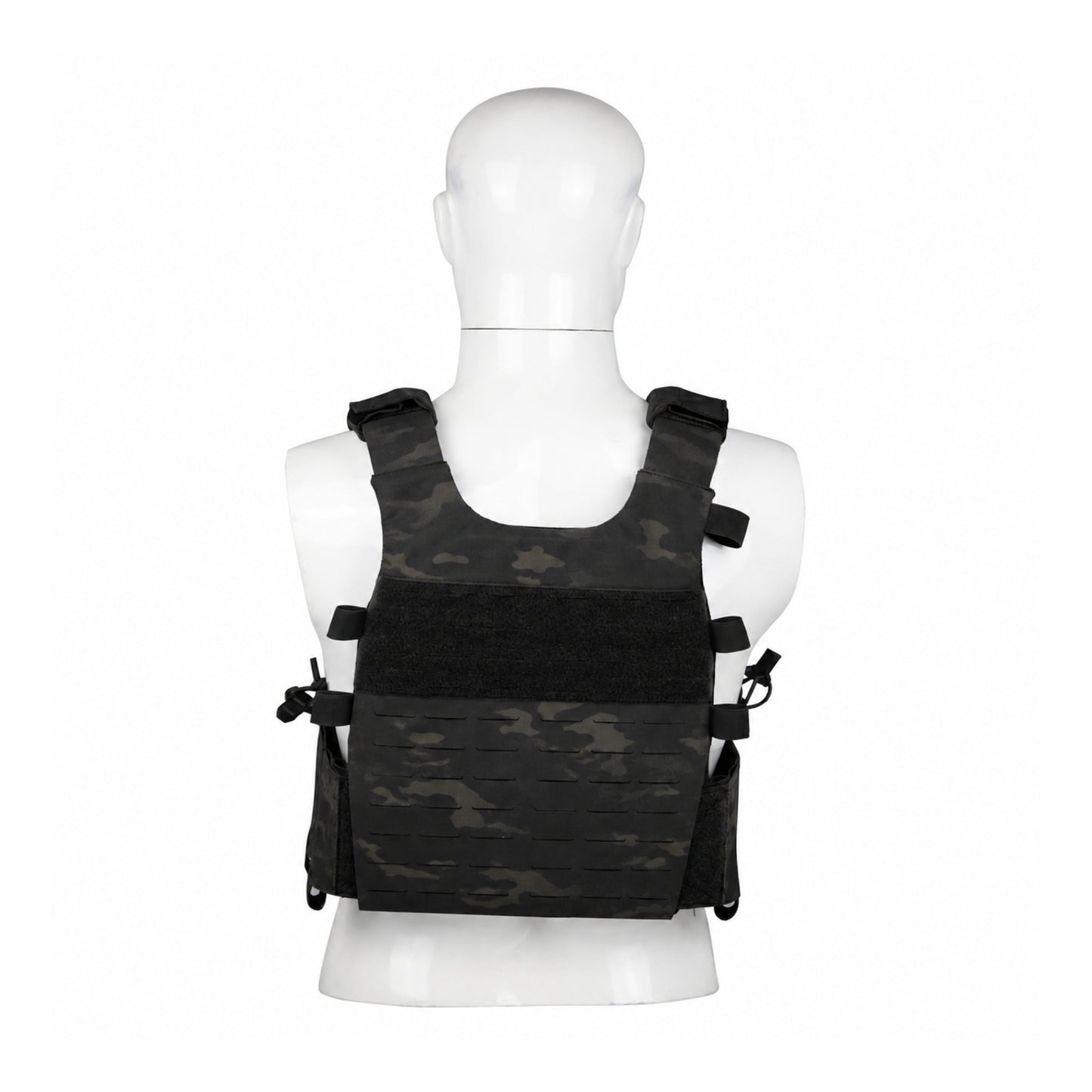 RapidFlex Tactical Vest with Pouches – Quick Release Lightweight Vest with Elastic Sides