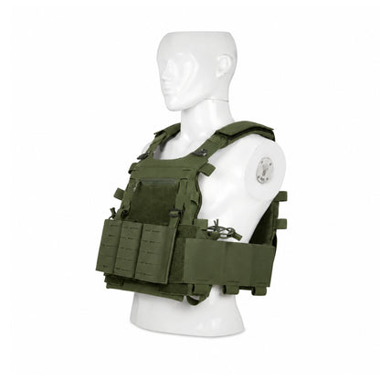 RapidFlex Tactical Vest with Pouches – Quick Release Lightweight Vest with Elastic Sides