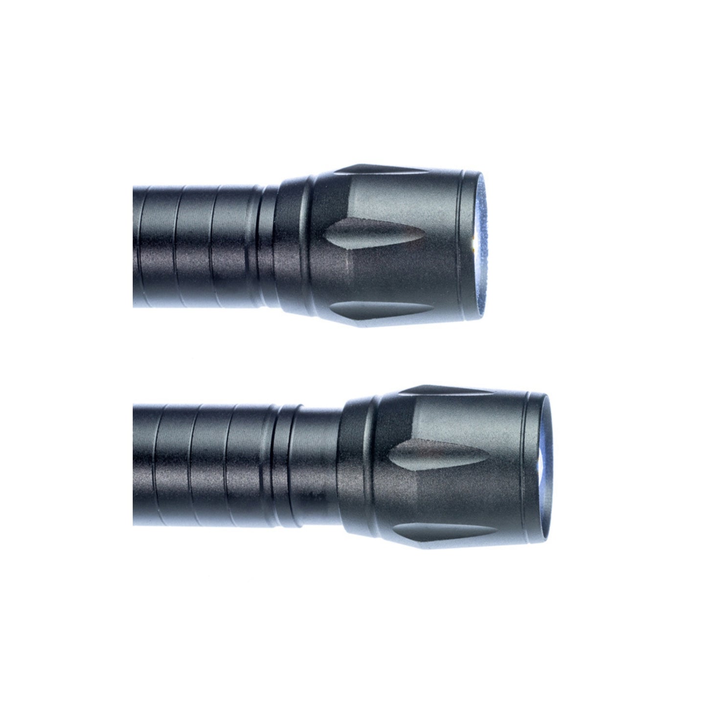 500 Lumen Rechargeable LED Flashlight with Adjustable Beam, Side Light, Strobe & Lanyard