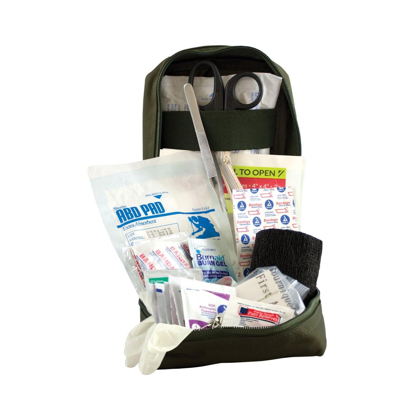 Red Rock Tactical Trauma Kit – MOLLE Medic Pouch Emergency First Aid Kit